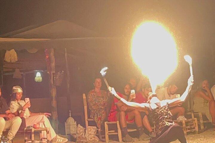 Agafay Desert, Camel Ride, Dinner & Fire Show