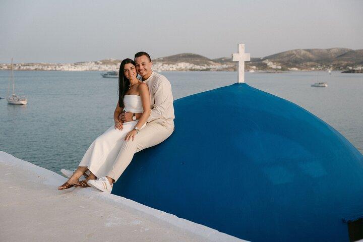 Séances photo privées en couple ou en famille à Paros