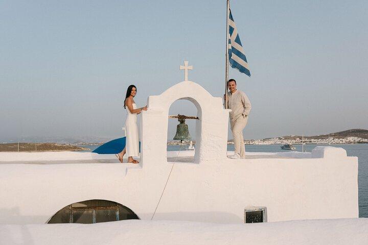 Séances photo privées en couple ou en famille à Paros