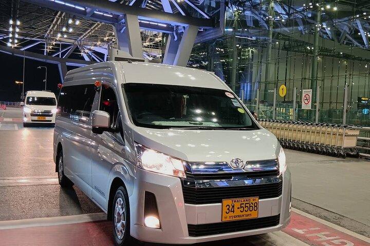 Aéroport de Bangkok Arrivée Transfert privé incl. péage