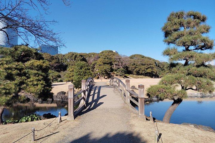 東京: 浜離宮庭園プライベートウォーキングツアー