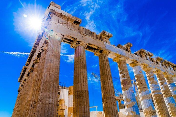 Tour della città di Atene dal porto crocieristico del Pireo