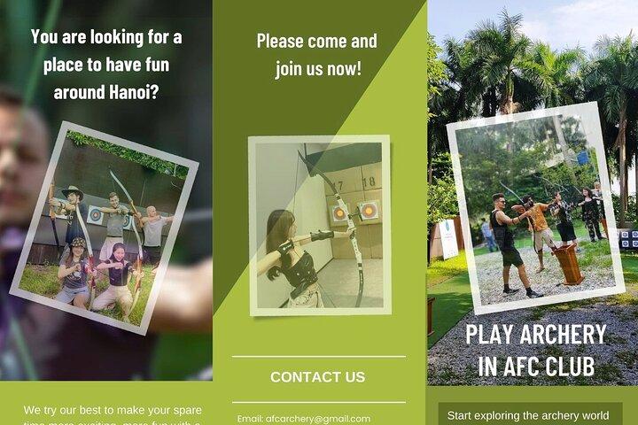 Boogschieten in Hanoi