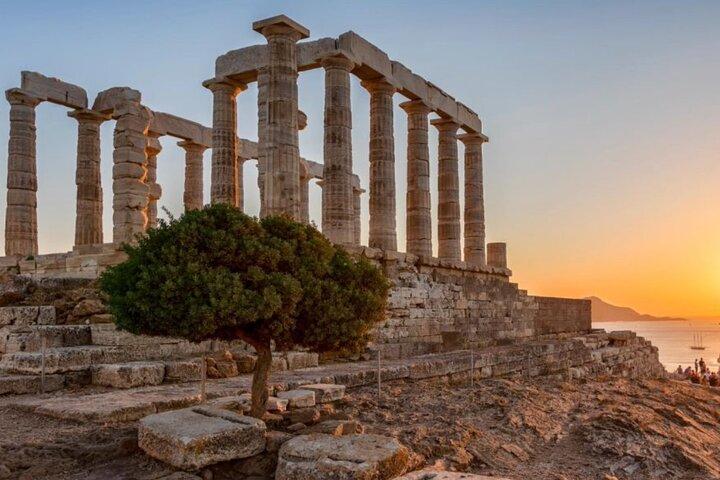 Upptäck Aten och Sounion på 8 timmar