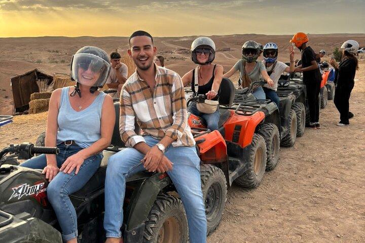 Agafay Desert: Camel Ride, Dinner, show & Pool (Quad Optional)