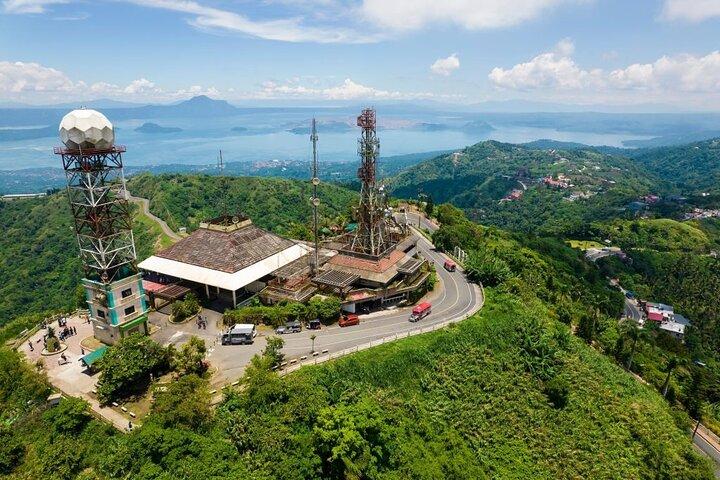 Tagaytay og Taal bådtur med eventyr