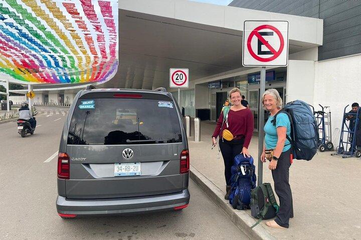 Trasporto privato dall'hotel all'aeroporto di Oaxaca