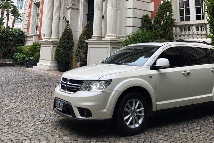 Privat transfer mellan flygplatserna AEP och EZE i Buenos Aires