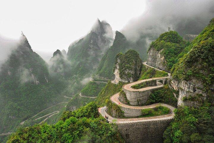 4-dages Zhangjiajie Tour til alle højdepunkter attraktioner med VIP elevator