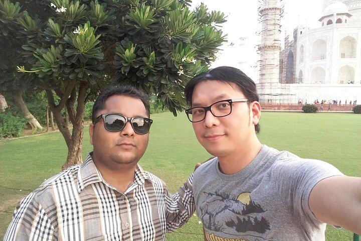Privat rundvisning i Tajmahal og Agra Fort fra Delhi