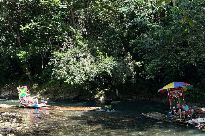 Rafting di bambù e Rick's Café Experience da Montego Bay