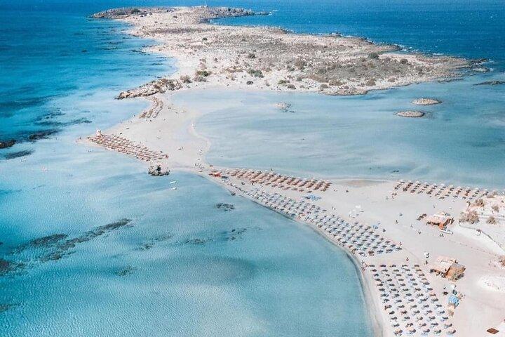 Tagesausflug zur Insel Elafonisi direkt von Heraklion ,Malia ,Stalis