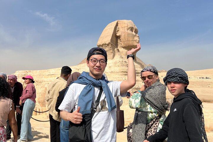 All Inclusive - Giza Pyramids , Sphinx- GEM ,Bazaar Shop , Lunch