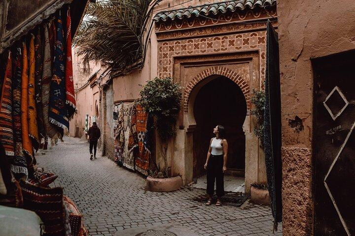 Marrakech Ben Youssef Secret Garden and Souks Walking Tour
