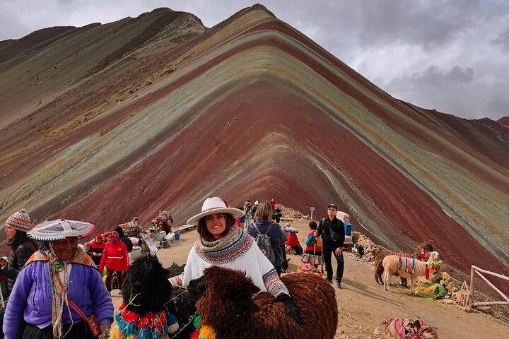Cusco Rainbow Mountain med buffet frokost og Red Valley valgfrit