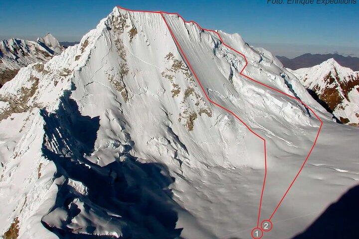 6Tage-Expedition Mount Quitaraju 6040m, Extreme Climb Experience
