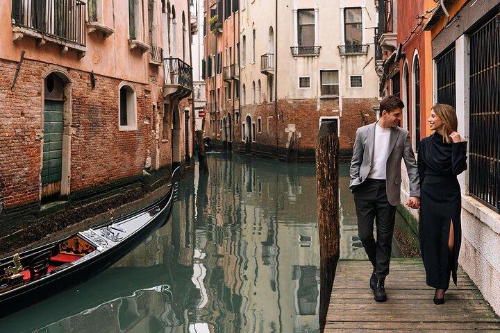 Sesión de fotos en joyas ocultas de Venecia!