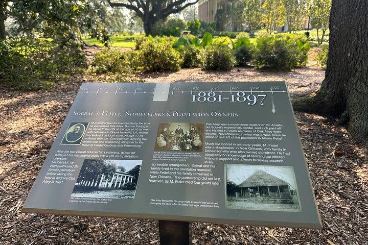 Transport (kun) til en Louisiana Plantation