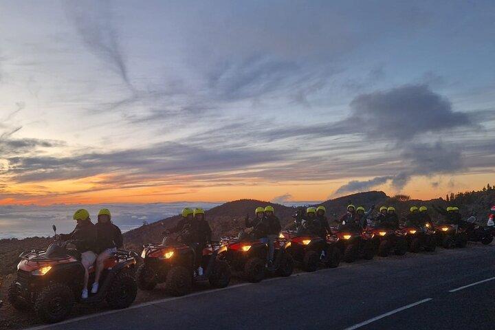 Quad Tenerife Teide e Tramonto Tour Experience 4X4
