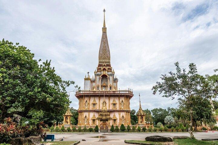 Phuket Landmark City Tour med lokal matmarknadsupplevelse