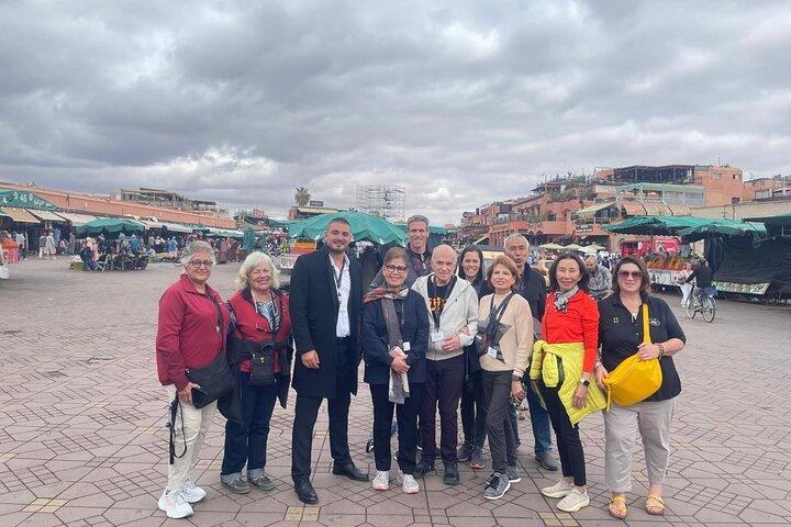 Tour privado por la ciudad de Marrakech : Palacio de Bahía, Majorelle & Souks