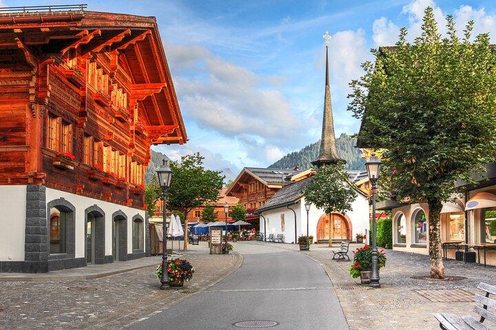 Vakantietaxi privé direct transfer van Zürich naar Gstaad