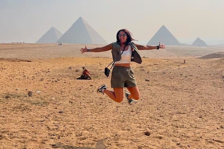 ViP Private Tour Giza Pyramids,Sphinx,camel ride , inside Pyramid