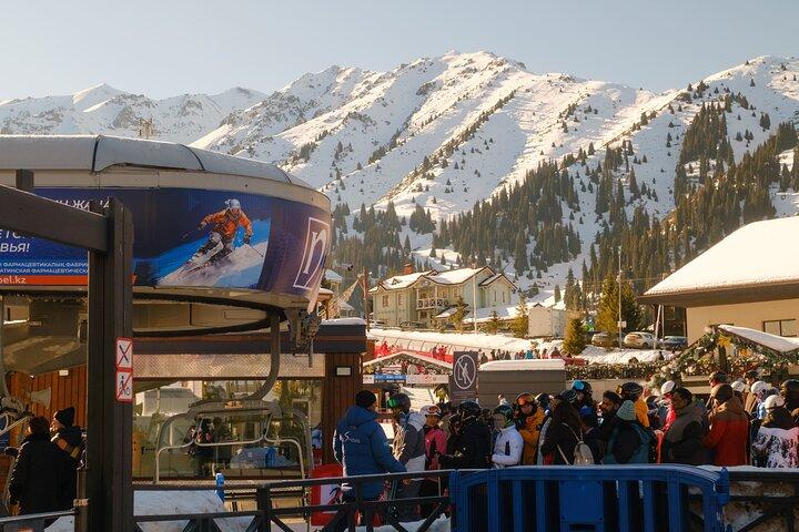 Découvrez Almaty, Medeu, shymbulak resort et Kok-tobe