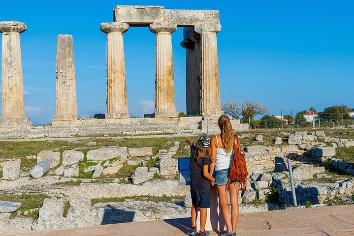 Athens: Ancient Corinth & Nafplio Full Day Trip with Swim