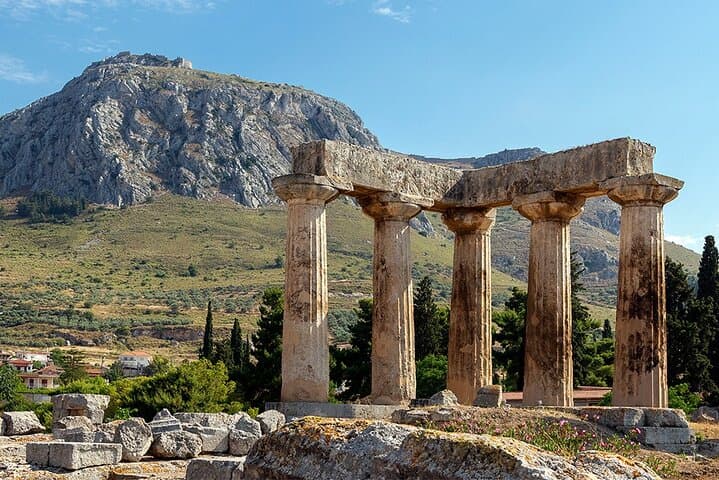 Athens: Ancient Corinth & Nafplio Full Day Trip with Swim