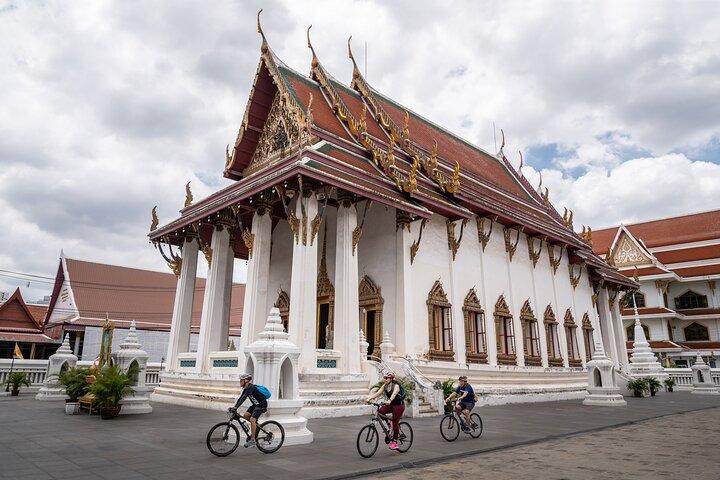 Bangkok : tour storico in bicicletta delle strade secondarie e del tempio