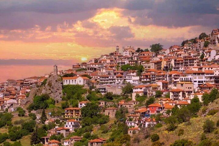 Excursion privée d'une journée à Delphes et Arachova au départ d'Athènes