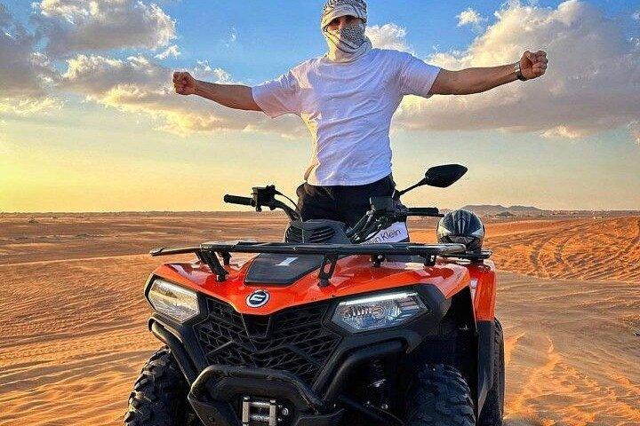 Quad cykel eventyr med transfer i Ras Al Khaimah