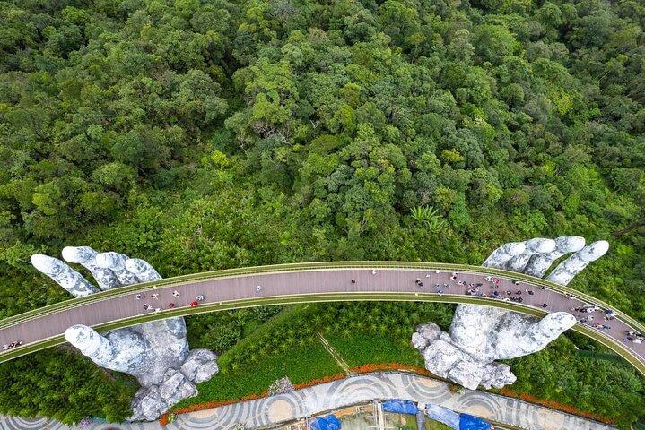 ティエンサ港からのBa Na Hill Golden Bridgeプライベートツアー