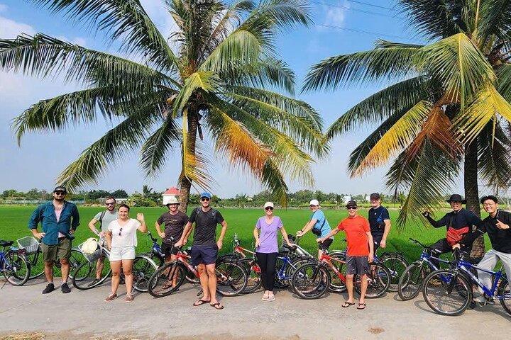 Einzigartiges Mekong Delta 1 Tag mit Kochkurs & Radfahren MAX 12 PAX