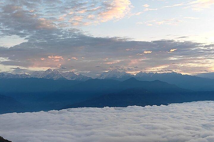 Sonnenaufgang in Nagarkot mit Tageswanderung zur Hängebrücke