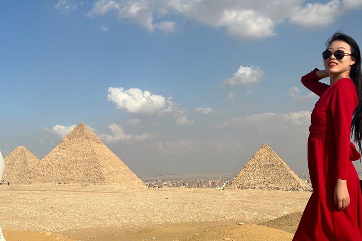 Giza Pyramids Sphinx Camel Ride e Grand Egyptian Museum
