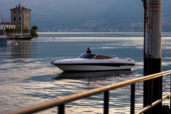 Lago de Como Tour de barco privado de dia inteiro