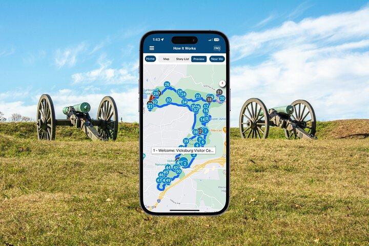 Visite audio de conduite autonome du champ de bataille de Vicksburg