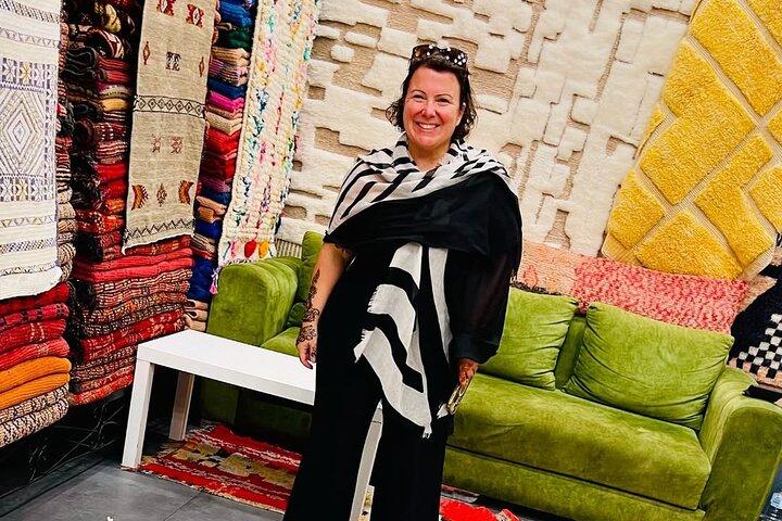 Berber Mattor Marrakech Shopping Tour med frakt tillgänglig