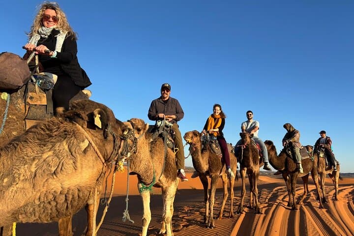 2-Days Desert Tour From Fes to Fes or Marrakech With Camel Ride