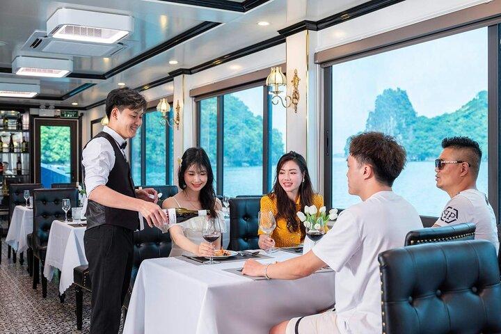 Best Selling Sonata Cruise Halong: Buffet & Live Music Adventure