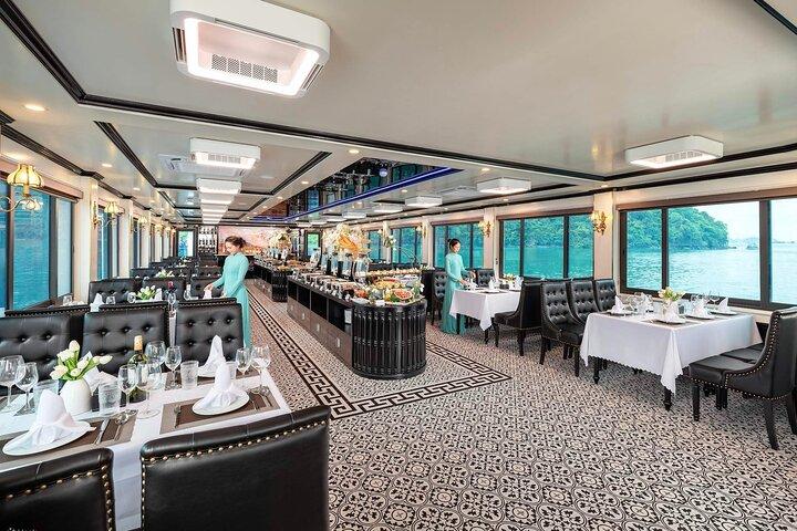 Best Selling Sonata Cruise Halong: Buffet & Live Music Adventure