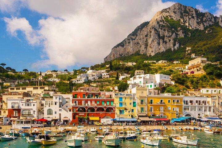 Kleine groep: Capri Tour met boottocht rond het eiland