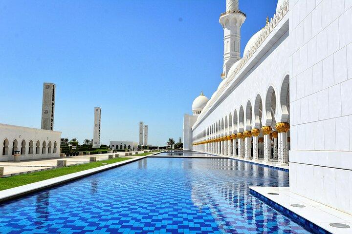 Visite privée de la grande mosquée Sheikh Zayed d'Abou Dabi