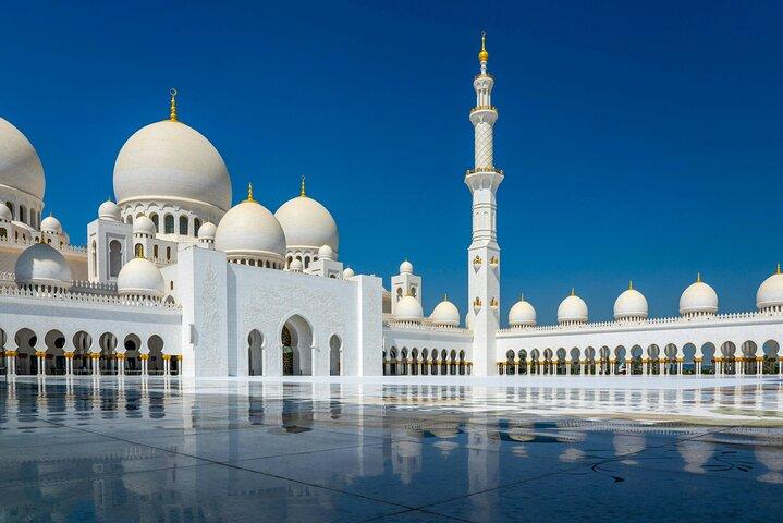 Visite privée de la grande mosquée Sheikh Zayed d'Abou Dabi