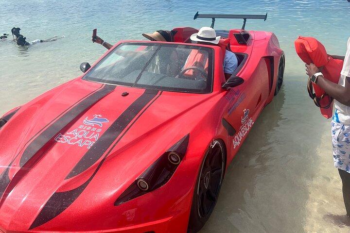 Jet Car, Parasailing, Jet Ski Adventure com compras Montego Bay