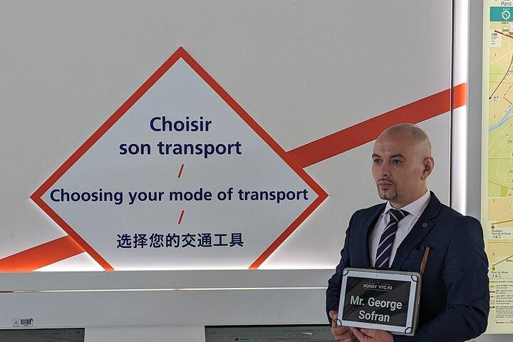 CDG flygplatstransfer - Paris | Professionell förare