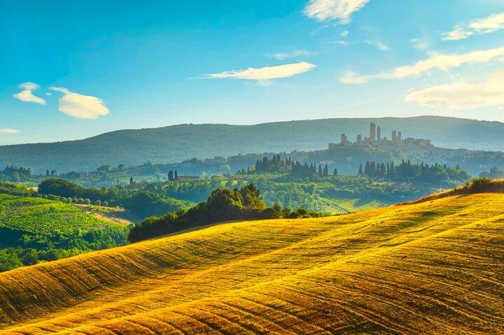 Excursion privée d'une journée de Florence à Sienne et San Gimignano