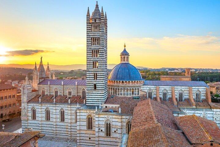 Excursion privée d'une journée de Florence à Sienne et San Gimignano